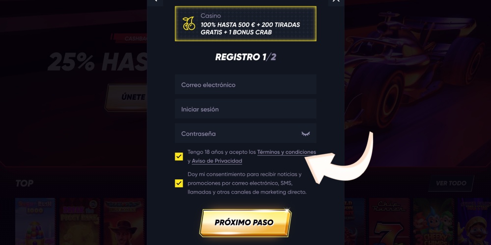 aceptar las normas generales