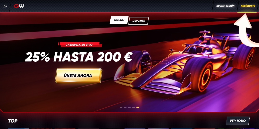 Abrir la página principal